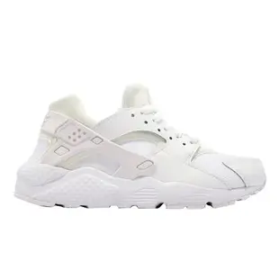 Nike 休閒鞋 Huarache Run GS 大童 女鞋 白 米白 武士鞋 經典 襪套式 654275-110 [ACS 跨運動]