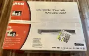 RCA DRC8052N DVD Player RW Recorder DRC8052N Coax/RCA/S Video HDMI Brand New