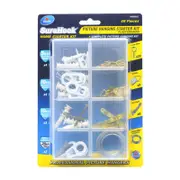 Zenith 5 / 25kg Brass Plated SureHook 49 Piece Wallmate Picture Hanging Starter Kit