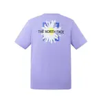 【THE NORTH FACE】TNF 北臉 短袖上衣 M THE NORTH FACE DAISY BOX SS TEE - AP 男女 紫色(NF0A88G5PJO)