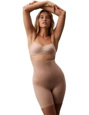 [Calvin Klein] Invisibles Micro Mid Thigh Short in Cedar