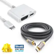 4K HDMI Digital TV AV Adapter Cable to Adapter for iPad iPod iPhone 13 12 Series