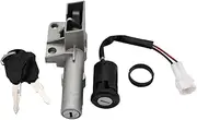 MPVPDLDZPN Motorcycle Lgnition Switch Lock Key Battery Box Lock Set Fit for Sur Ron Fitfor Surron Light Bee X S Fit for Segway X160 Electric Bike