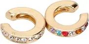 [ANDRESLAD] Fashion Alloy C-shaped Ear Cuffs Ear Clip Set Creative Decorations Non-piercing Jewelry for Stylish Looks