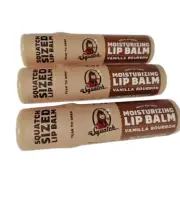 Dr. Squatch Lip Balm, Vanilla Bourbon, 0.25oz, Lot of 3