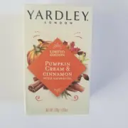 Yardley Bar Soap Pumpkin Cream and Cinnamon with Amyris Oil 4.25 oz