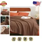 Machine Washable Lightweight Waffle Weave Blanket - King Size for All Seasons