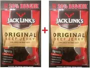 2x 310g Jack Link's Original Beef Jerky 620g Made in New Zealand -The Jumbo Pack