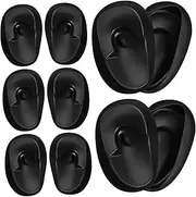 DECOMELODY Hair Coloring Earmuffs 10pcs Ear Caps for Hair Dye Ear Shields Reusable Easy Clean