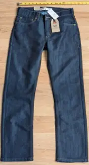 Levi's 511 Slim Jeans Boys 16 Regular 28×28 Dark Wash NEW