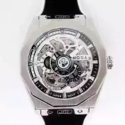 New Noda Aero Series-1 43MM Stainless Steel White Skeleton Automatic Watch