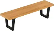 Dining Bench, Farmhouse Indoor Kitchen Table Benches, shoe bench entryway Tables bench end of bed bench bed bench Dining table stool Suitable for entrances, porches, restaurants, outdoor gatherings