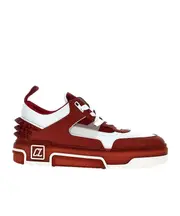 Christian Louboutin Astroloubi Flat Lace-Up Sneakers 44,39,41 Red