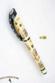 Cocker Spaniel Dog Pen Replaceable Ballpoint Black Ink Blonde
