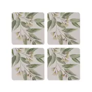 Flowering Gum Square Coaster Set 4