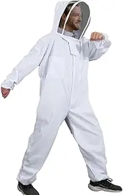 TOMVAES Bee Suit for Men Women Ventilated Hat Beekeeping Sets Multi Size Bee Sets for Backyard and Beekeepers