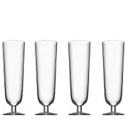 Orrefors Beer Collection Pilsner Glass, Set of 4