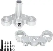 Metal Kit Triple Metal People Suspension with Fixed Fixed Suspension RC Dirt Vélo Modace Accessories for Promoto 1/4 Electric, Silver