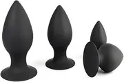 BDSM anal plug silicone anal butt plug premium sex toy butt plug anal dilator BDSM anal dildo for couples anal expansion sex toy for men(XL)