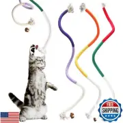 LEKEWPET Cat Chew Toys 3PCS Sisal Ropes, Kitten Toys for Indoor Cats Teeth Cl