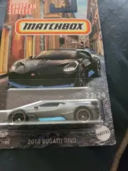 2024 Matchbox 2018 Bugatti Divo European Streets