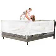 NNEOBA Bed Barrier Fence Safety Guardrail Security Adjustable Baby Home Playpen Game Tent Railing For 0-6 Years