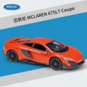 Welly 1:36 Mclaren 675LT Coupe Diecast Pullback Metal Model Car New in Box