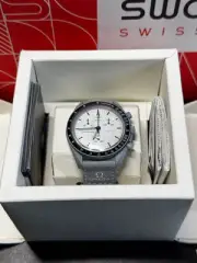 OMEGA x Swatch Speedmaster MoonSwatch 1965 Edition Men's Watch Gray White FS