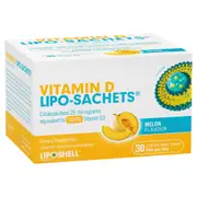 Lipo-Sachets Vitamin D Melon 5g 30 Sachets