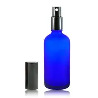 在飛比找蝦皮購物優惠-100ML藍色磨砂噴霧玻璃瓶 50ML藍色玻璃罐 / 法國A