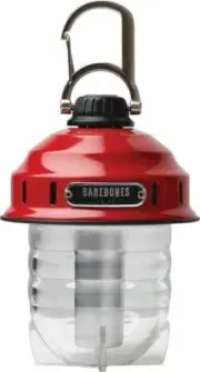Barebones Living Beacon Hanging Lantern Rechargeable Stamped Steel Construction