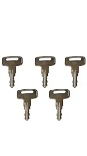 5 Pack 160431 0160431 6896 Key for Manitou Clarke Linde Polaris Ignition Landpri