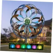 Wind Spinners Outdoor - Wind Spinners for Yard and Garden Wind Fighting Color