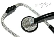 Bling Master Cardiology Stethoscope AUSTRIAN CRYSTALS Nurse Bedazzled Littmann