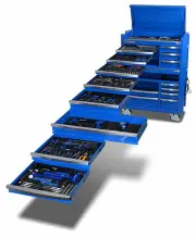 Kincrome K1958 - Contour Workshop Tool Kit - 545 Piece 17 Drawer 42"