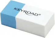 KEYROAD Eraser - Multipurpose Eraser / Eraser for Pencil and Ballpoint Pen / 1 Piece / Colour: Blue / White / Ideal for School and Office