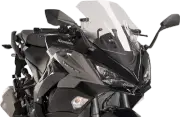 PUIG HI-TECH PARTS 9408W Race Windscreen - 18-1/2" - Clear - Kawasaki