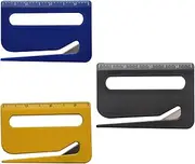 3pcs Letter Opener Envelope Slitter 2024 Upgrade Envelope Opener with Ruler and Magnifier Mail Opener Tool Box Opener Cutter with Pointed End