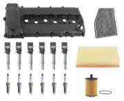 Engine Valve Cover Ignition Coils Tune Up Kit Fits Volkswagen Passat 3.6L 06-10 (for: Volkswagen)