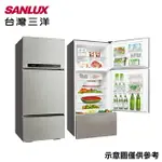 【滿額現折$330 最高3000點回饋】 【SANLUX台灣三洋】528L變頻三門冰箱SR-C528CV1A【三井3C】