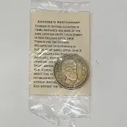 Great American Restaurant Series Collectors Medallion Coin Antoine’s New Orleans