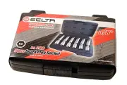 Selta 8-16mm 6pc 72mmL Metal Clip Glow Spark Plug Swivel Universal Joint Socket