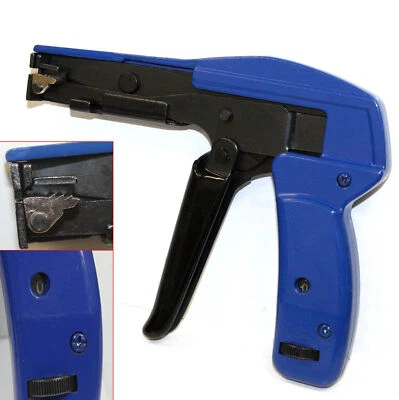 Fasten Auto Tensioning Zip Tie & Cut off Gun Hand Tool for Nylon Cable Tension