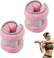 Adjustable Ankle Weights, 1 Pair Leg Workout Bands Set, Leg Weight Strength Training Equipment for Jogging, Gymnastics, Aerobics
