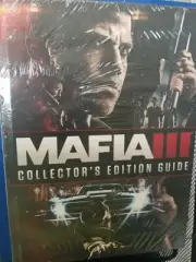 Mafia 3 Collectors Edition Prima Strategy Guide and PS4 Mafia 3 game NEW SEALED