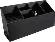 BATHVEVE 1PC Hairdresser Scissors Storage Box Practical Hairdressing Tool Holder for Salon Home Use Super Capacity Elegant Design for Organized Tools