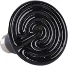 75W Pet Ceramic Heat Lamp Infrared Heating Emitter Reptiles Chickens Lizard Bulb