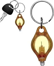 Key Chain Light,Battery Powered Fluorescent Torch - Portable Detector Mini Popular Lighting Lamp for Child Schoolbag Backpack Home Detections