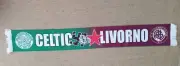 Celtic Livorno Scarf Ultras Antifascist two faces