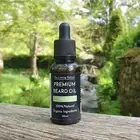 Premium Organic Beard Oil For Men - Healthy Beard Growth | Refreshing Peppermint